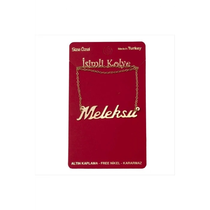 Meleksu İsimli Kolye (Kişiye Özel)