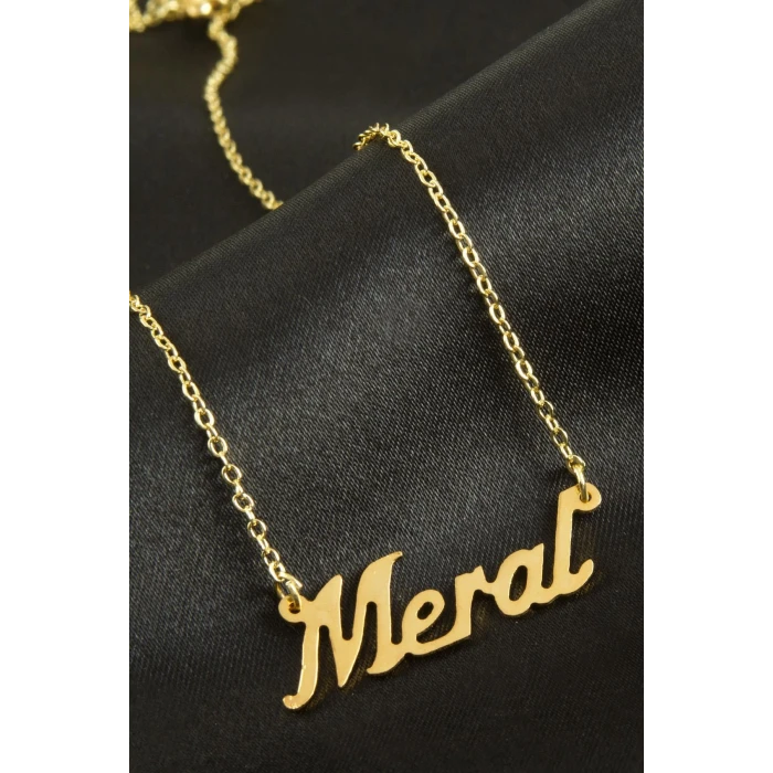 Meral isimli kolye (Kişiye Özel)