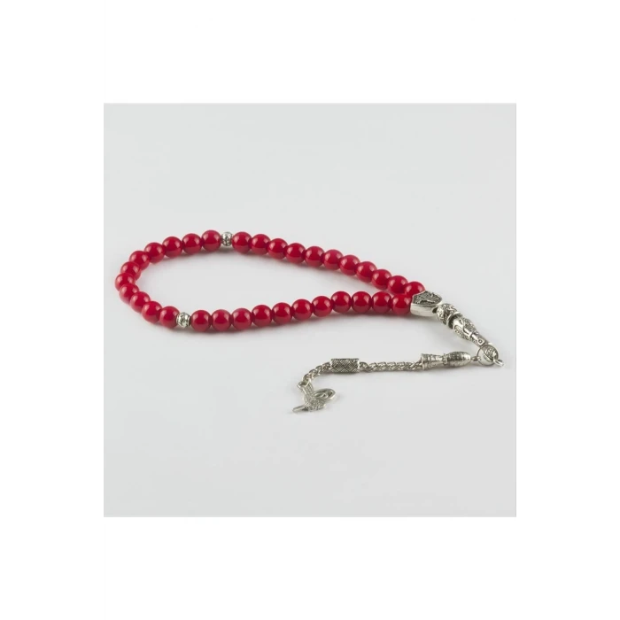 Mercan Doğaltaş Tesbih 8 mm