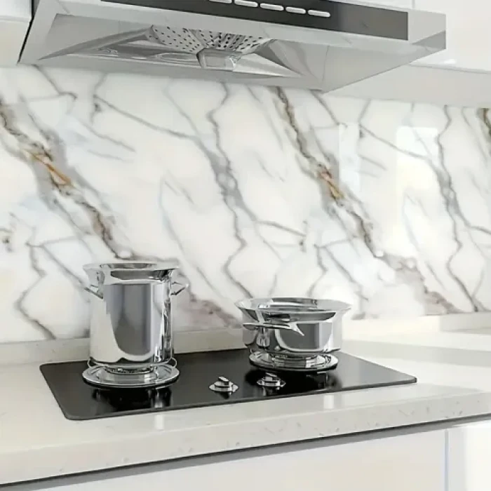 Mermer Desenli Yapışkanlı Folyo 60cm x 5m