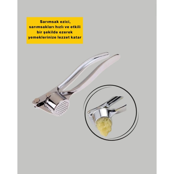 Metal Sarımsak Ezici