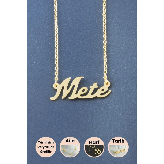 Mete İsimli Kolye
