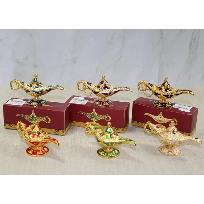 Mineli Metal Alaaddin Lambası Model 3
