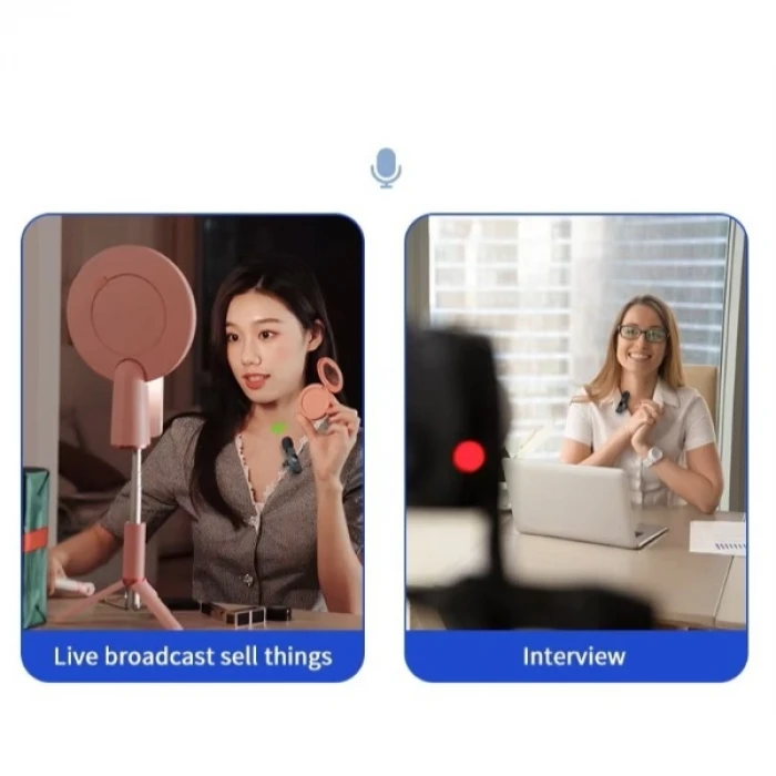 Mini Yaka Mikrofonu Type-C Uyumlu