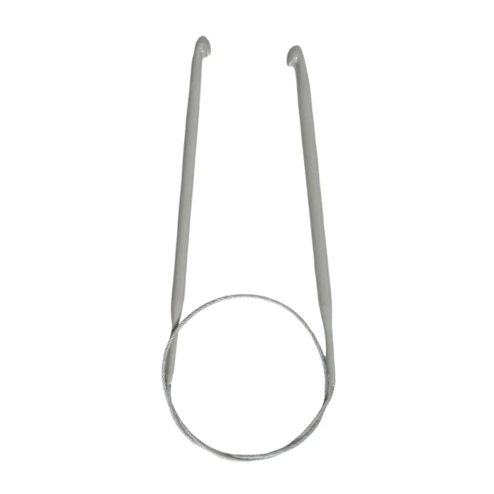 Misinalı Çelik Gagalı Tığ Şiş 6 Numara 60 cm