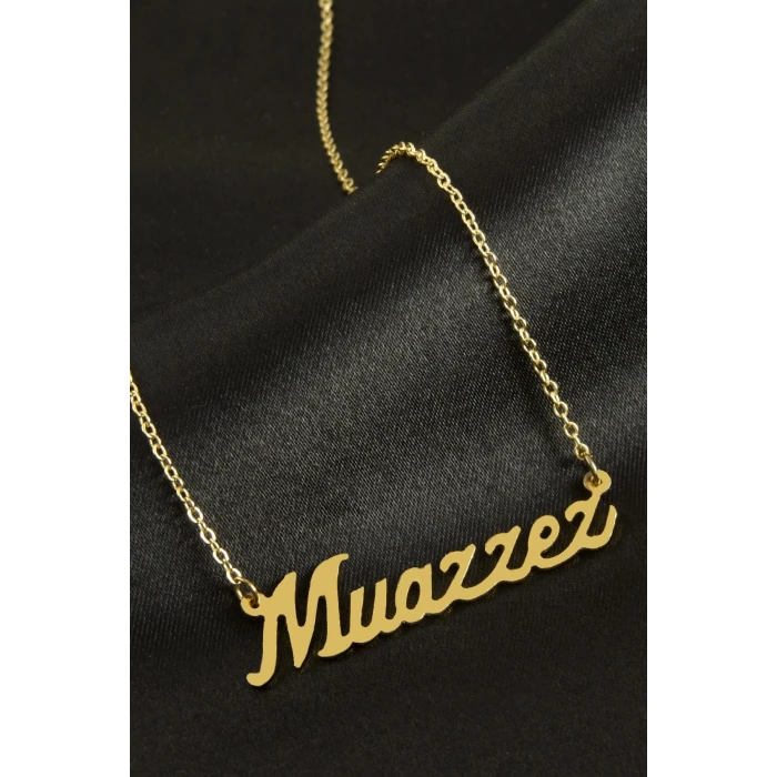 Muazzez İsimli Kolye (Kişiye Özel)