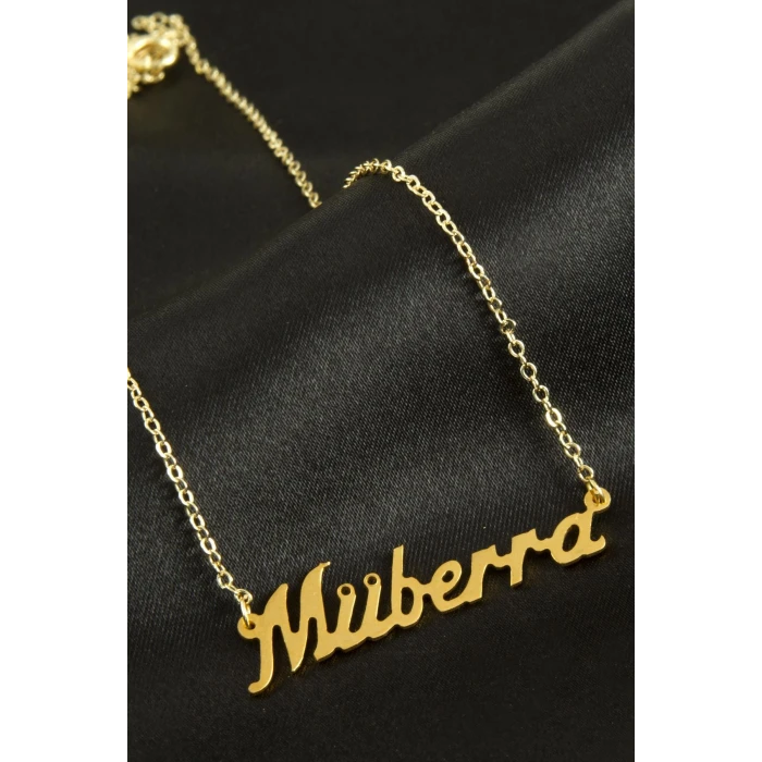 Müberra İsimli Kolye (Kişiye Özel)