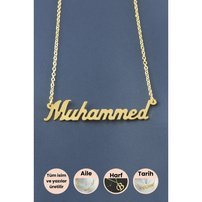 Muhammed İsimli Kolye