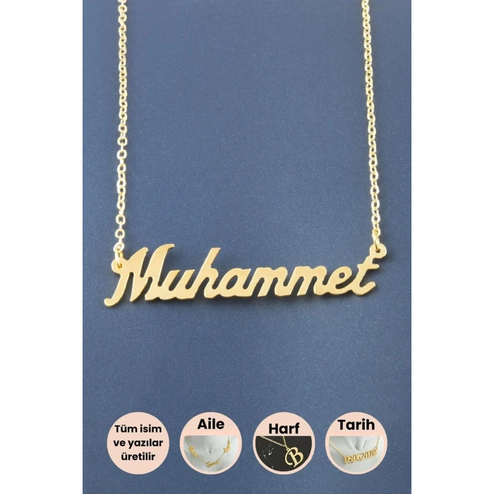 Muhammet İsimli Kolye