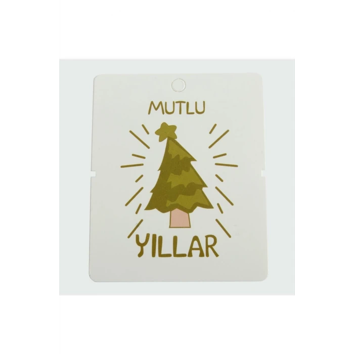 Mutlu Yıllar Bileklik Kartı 200 Adet