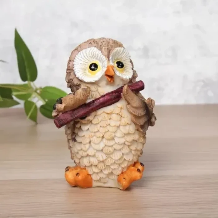 Müzisyen Baykuşlar Biblo Seti 4lü