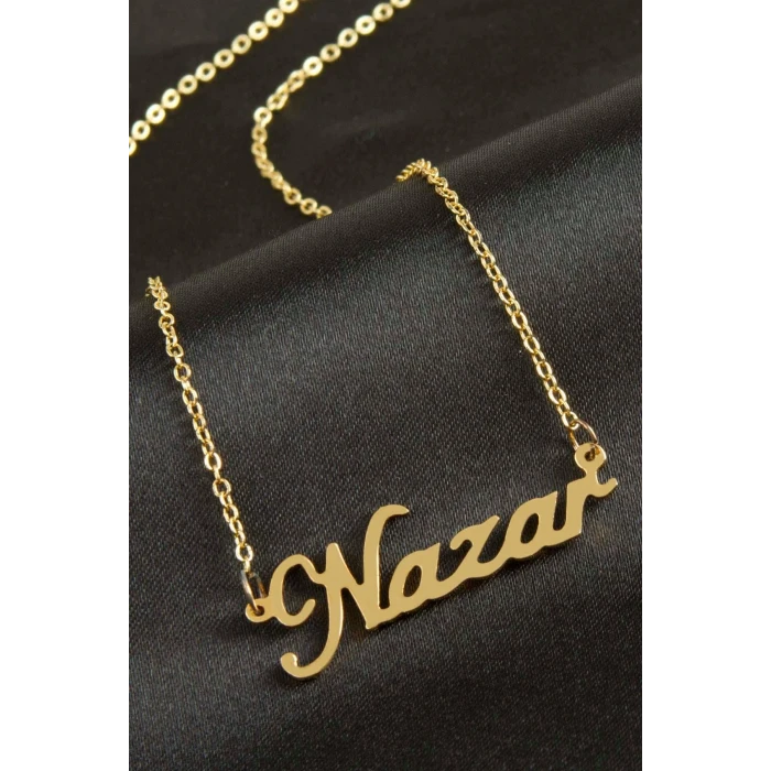 Nazar İsimli Kolye (Kişiye Özel)