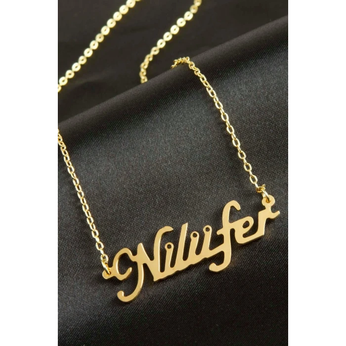 Nilüfer İsimli Kolye (Kişiye Özel)