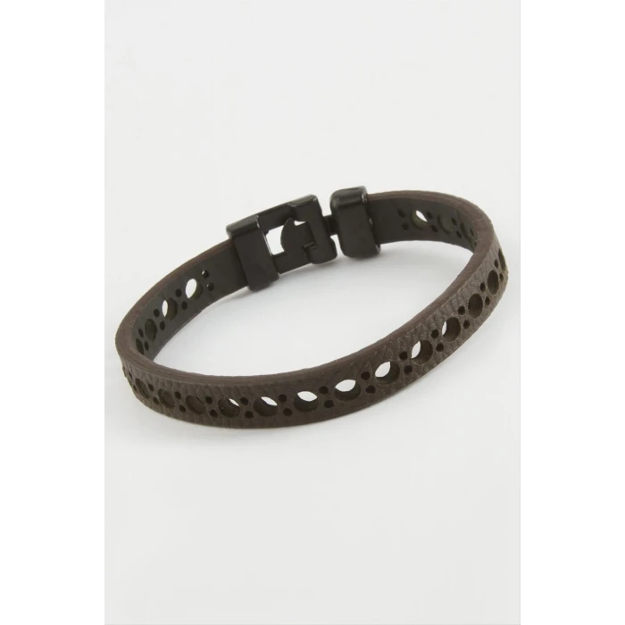 Noktalı Kaliteli Suni Deri Bileklik