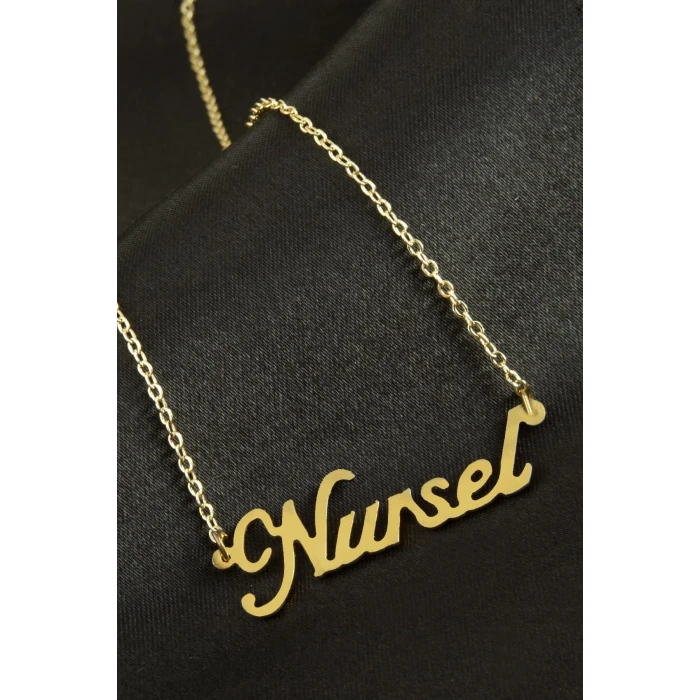 Nursel İsimli Kolye (Kişiye Özel)