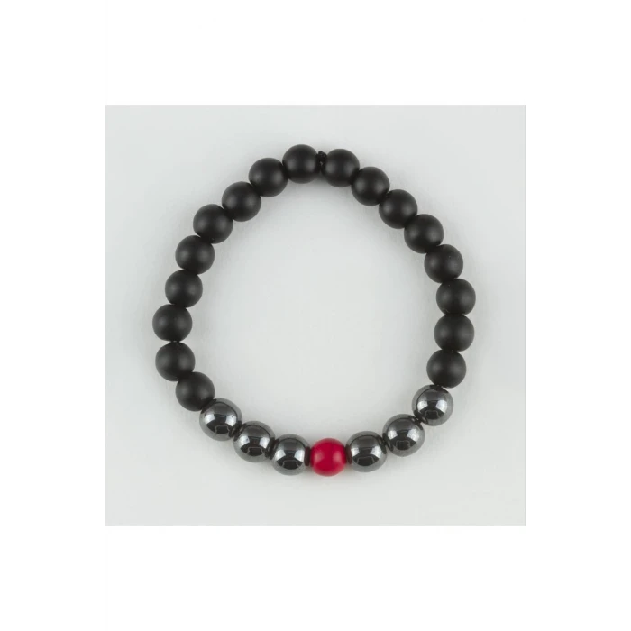 Onix-Hematit Doğaltaş Bileklik
