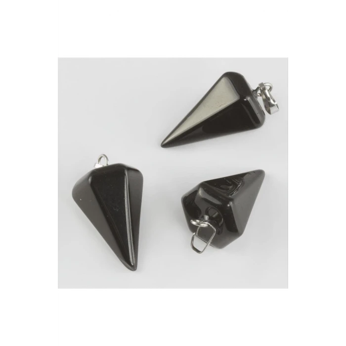 Onix Pandül Doğaltaş Kolye Ucu