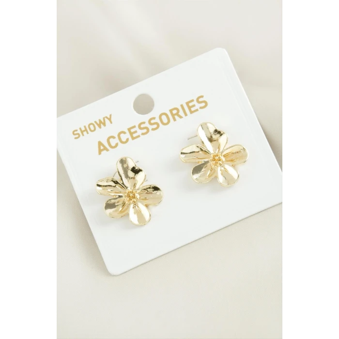 Orkide Trend Metal Küpe