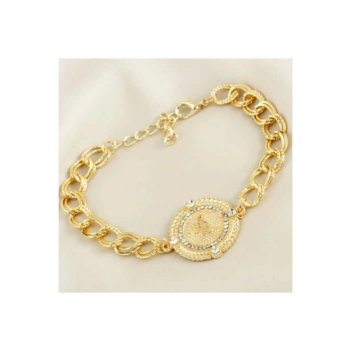 Osmanlı Tuğralı Taşlı Bileklik