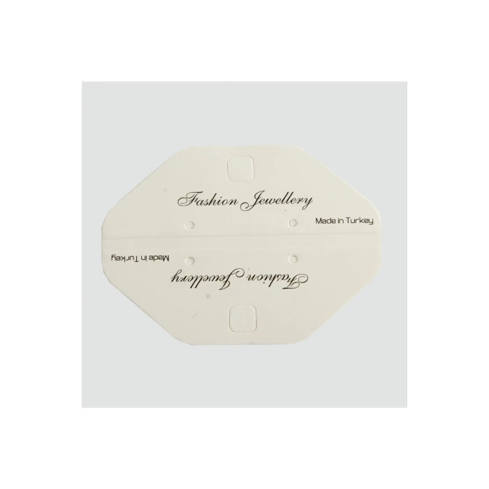 Oval Kolye Kartı Küçük