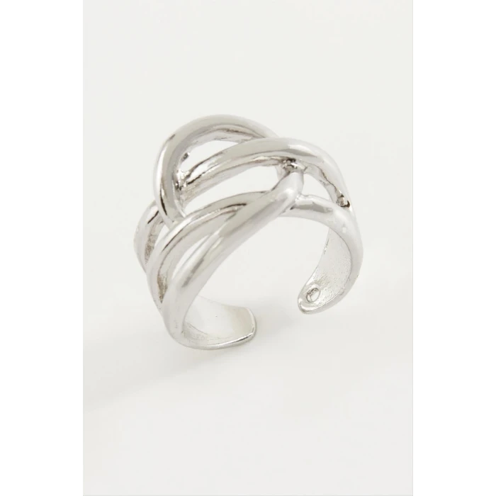 Oval Metal Yüzük