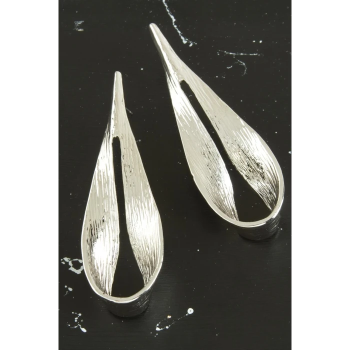 Oval Yeni Sezon Metal Küpe