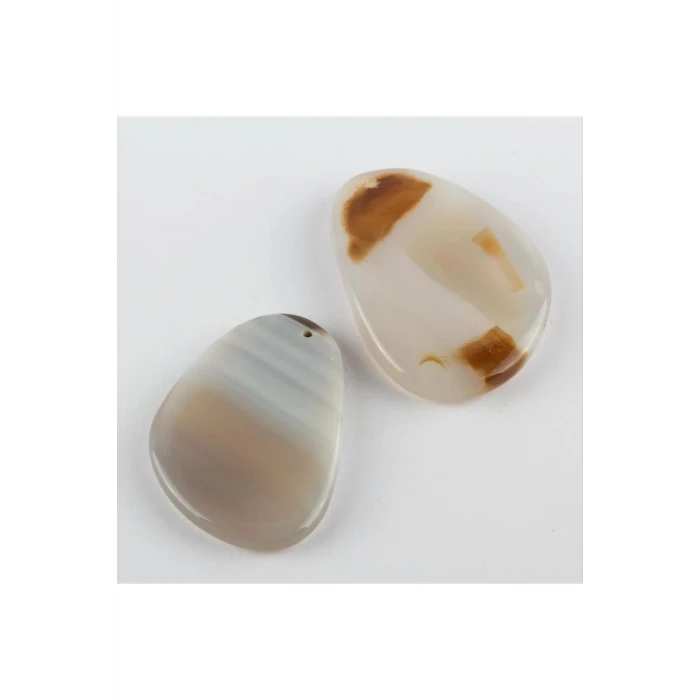 Özel Kesim Doğaltaş Plaka Akik Kolye Ucu