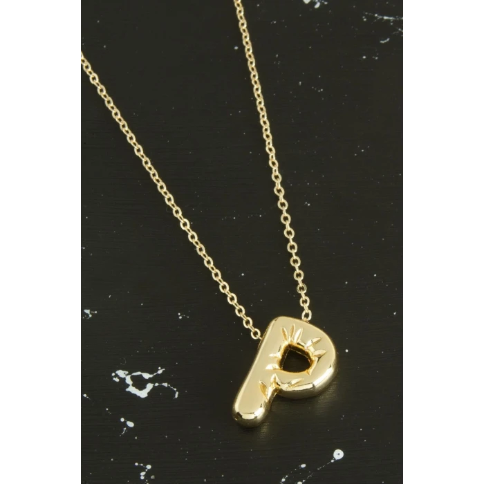 P Harfli Balon Kolye