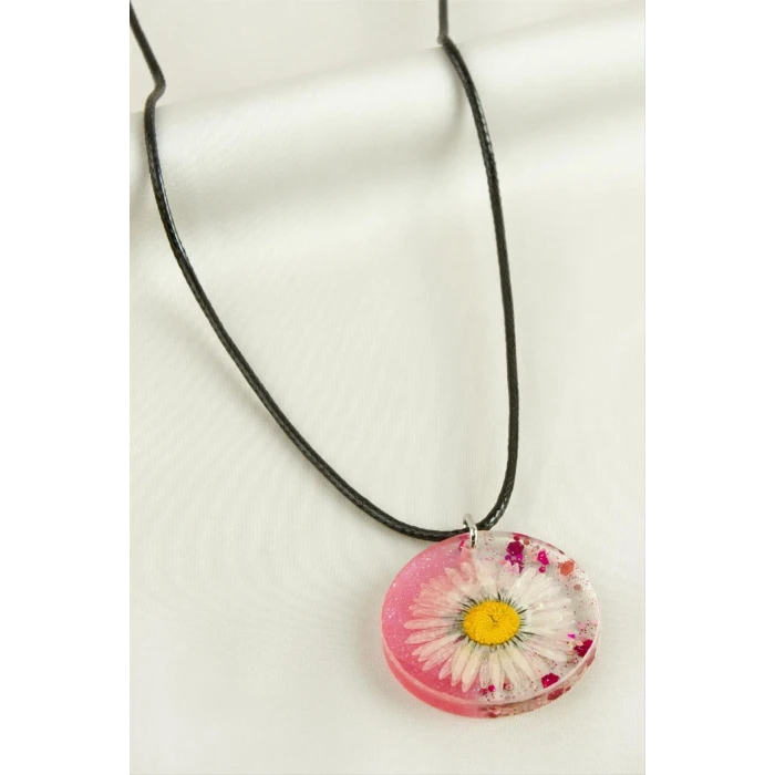 Papatya Epoksi Kolye