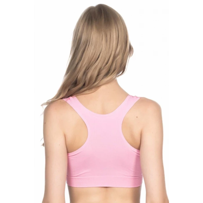 PEMBE   4001 Soft Sporcu Büstiyer