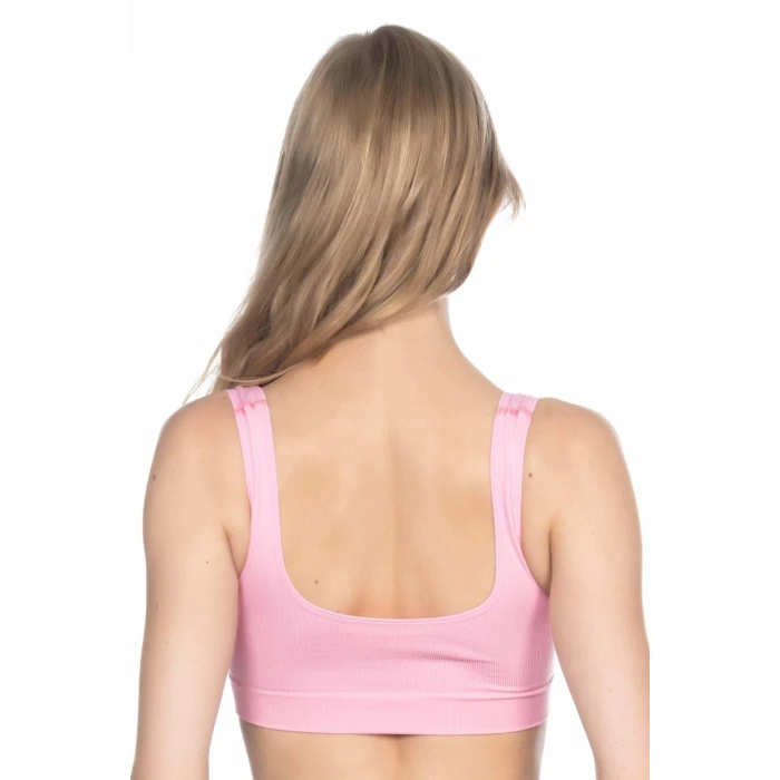 PEMBE   4005 Soft Kalın Askı Büstiyer