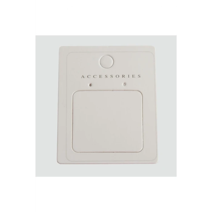 Pencereli Lüx Küpe Kartı 100 Adet