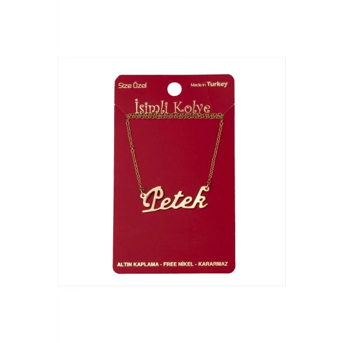Petek isimli kolye (Kişiye Özel)