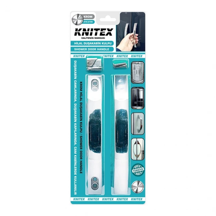 PLASTİK KROM KAPLAMA DUŞAKABİN KOLU 10MM (4887)