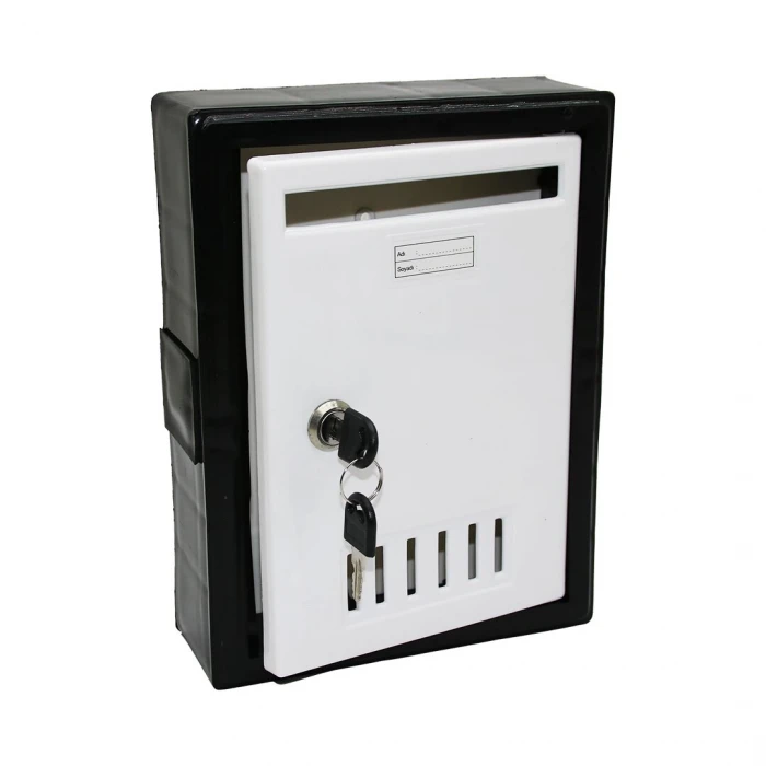 PLASTİK SİYAH POSTA KUTUSU (K95)