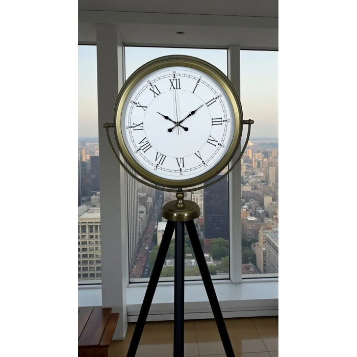 Prestij Vintage Tripod Ayaklı Saat