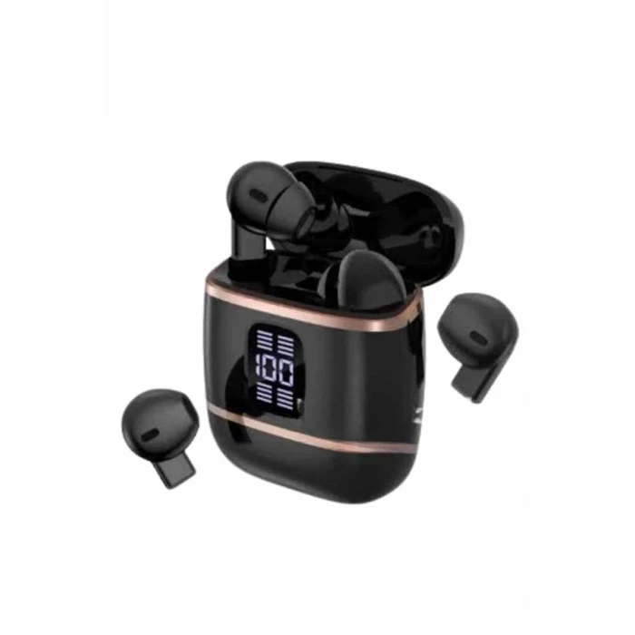 Profesyonel Dijital Göstergeli Düşük Gecikme Bluetooth Kulaklık Çift Kulaklık