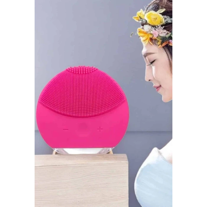 Profesyonel Yüz Temizleme Masaj Aleti Su Geçirmez, Kablosuz Şarj Özellikli Kolay Temizlenebilir