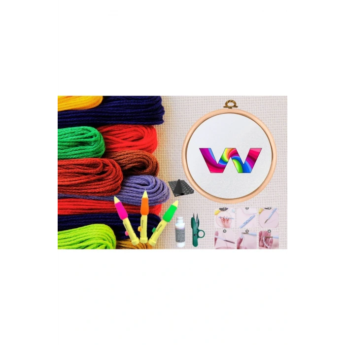 Punch Seti Nakış Seti Kasnaklı Kendin Yap Seti Seri 98