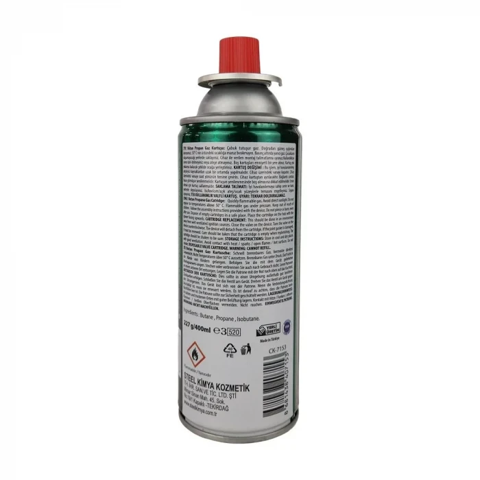 Pürmüz Gaz Yedek 400 Ml