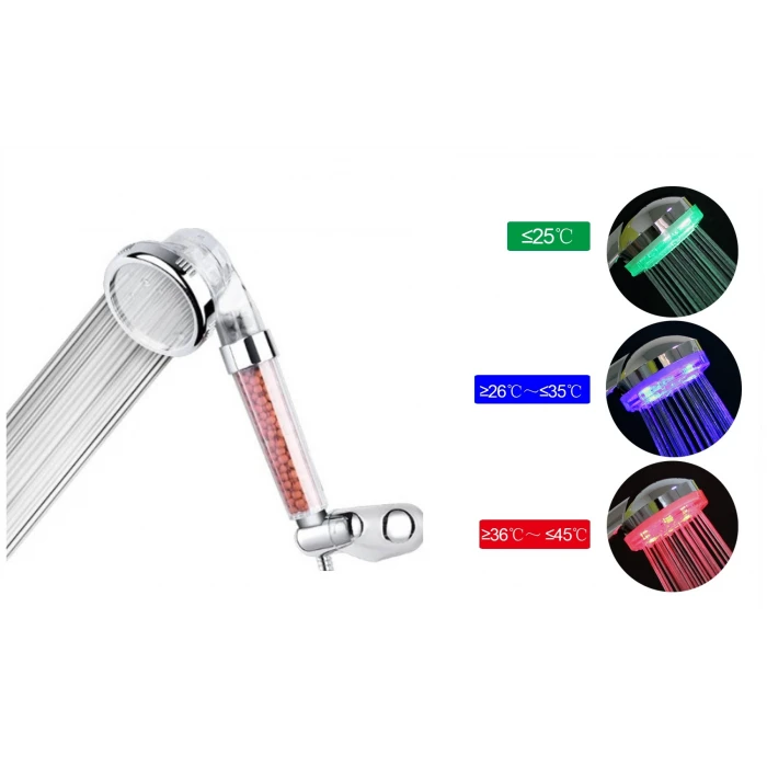Renk Değiştiren Led Işıklı Duş Başlığı (4887)
