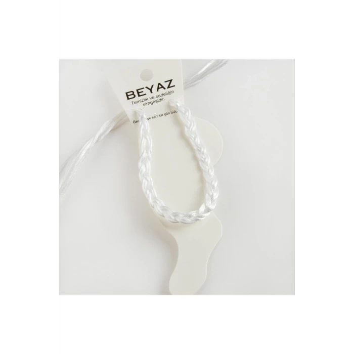 Renkli Örgülü Vinlex İp Halhal