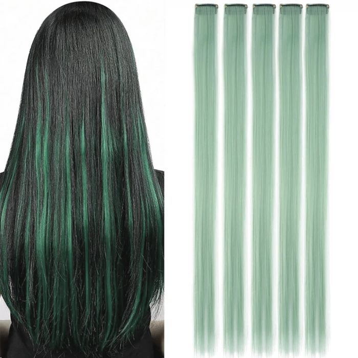 Renkli Sentetik Çıt Çıt - 5 Adet - D07