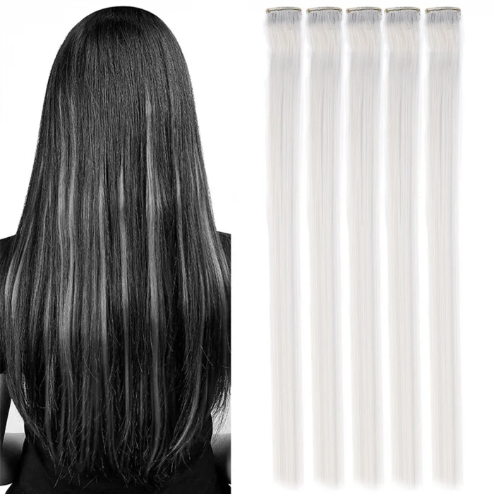 Renkli Sentetik Çıt Çıt - 5 Adet - D12