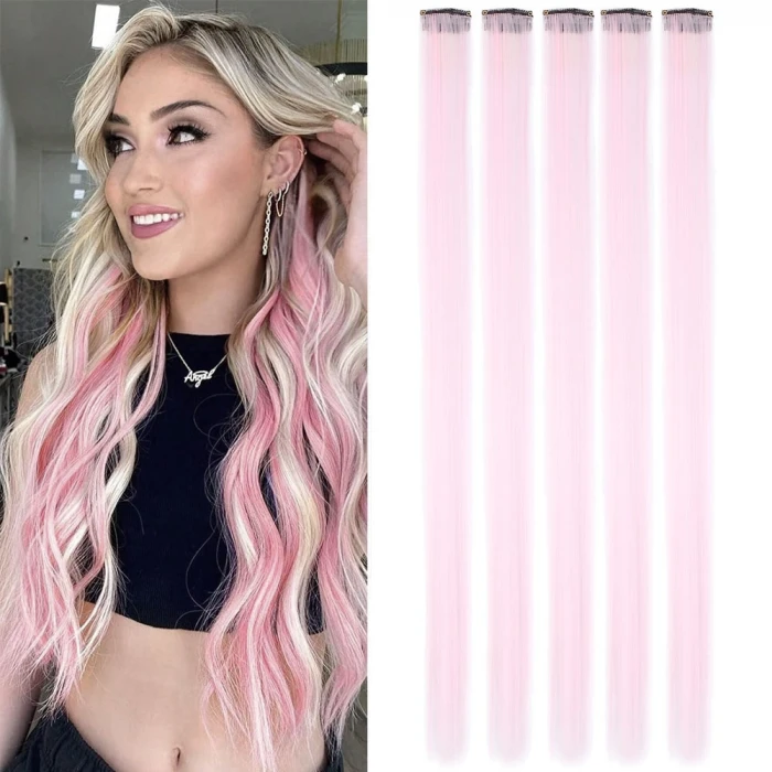 Renkli Sentetik Çıt Çıt - 5 Adet - D20