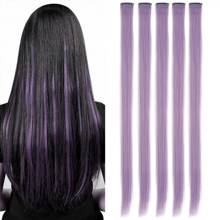 Renkli Sentetik Çıt Çıt - 5 Adet - D22