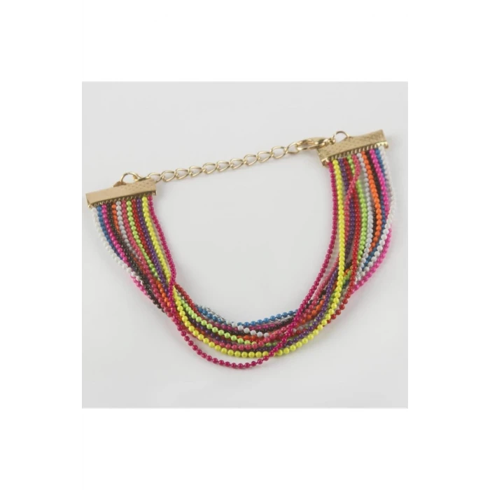 Renkli Zincir Bileklik