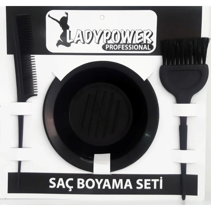 Saç Boyama Seti - Boneli