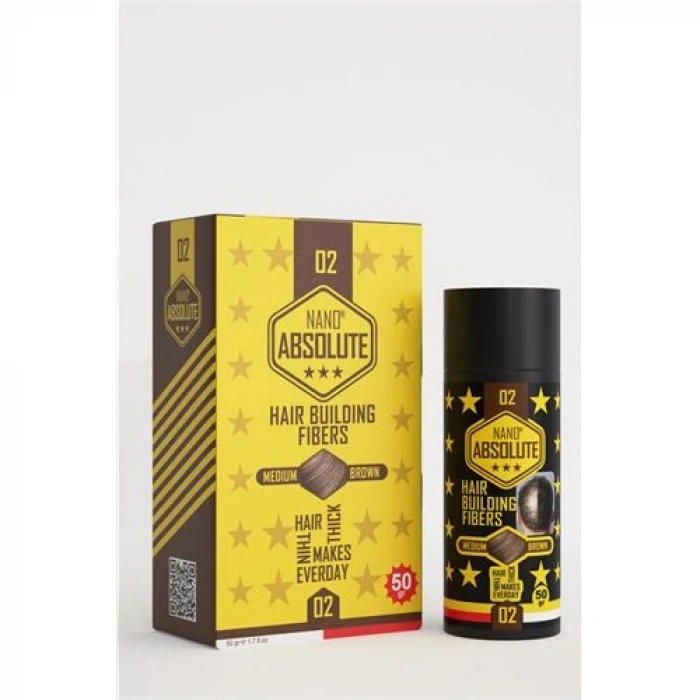 Saç Dolgunlaştırıcı Fiber Topik Toz ORTA TON KAHVERENGİ