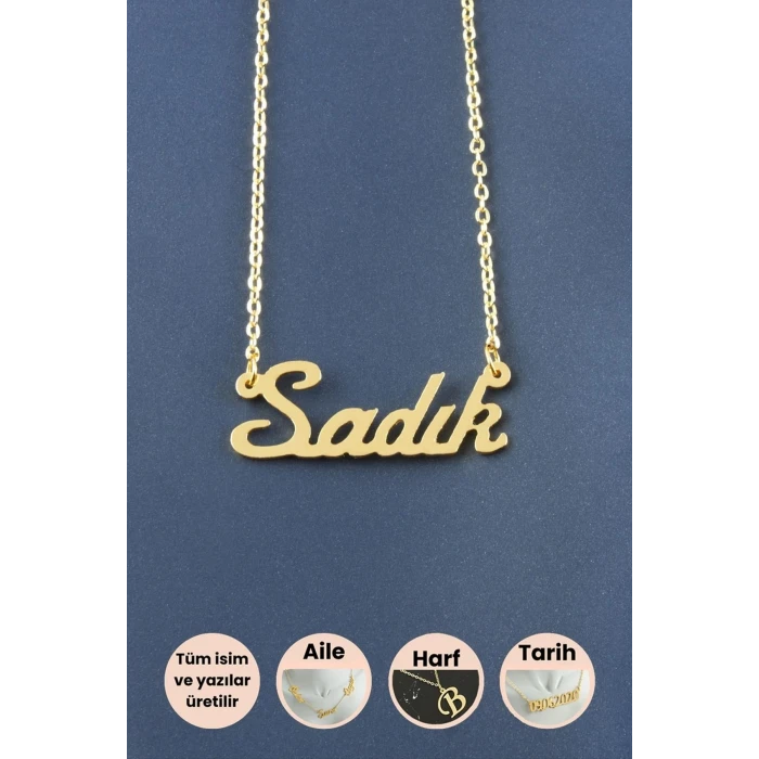 Sadık İsimli Kolye